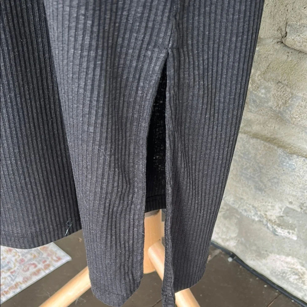 Charcoal Gray X back maxi dress - Picture 4 of 7